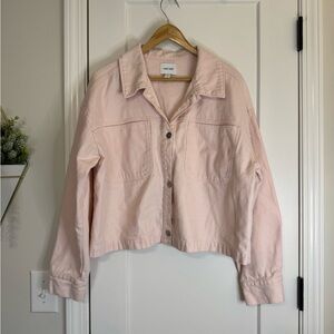 Nine West Ballet Pink Denim Jacket